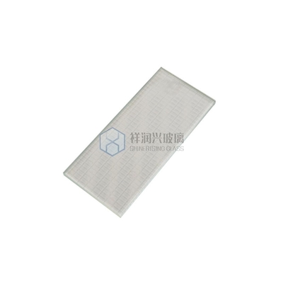 6mm 엑스트라 맑은 3 프리즘 패턴의 플루팅 글래스