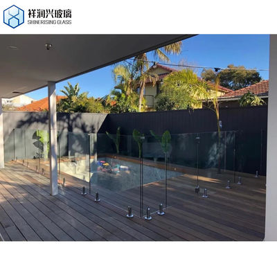 III 조각 가루 된 유리 패널 6mm 10mm 12mm 맑은 온화 건물 건설