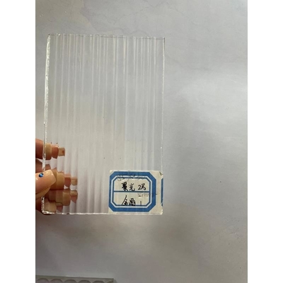 5mm 맑은 나시지 밀레니엄 카라타치 반지 유리 건축 장식용 조각 패턴 롤링 글래스 4mm