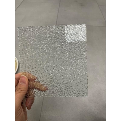 5mm 맑은 나시지 밀레니엄 카라타치 반지 유리 건축 장식용 조각 패턴 롤링 글래스 4mm