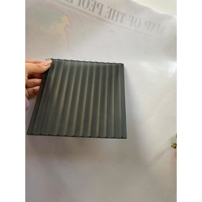 빌딩 창문 3mm-8mm 선명한 모루 평면 유리로 된 유리