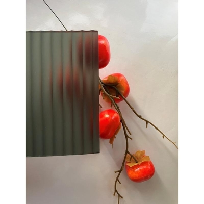 빌딩 창문 3mm-8mm 선명한 모루 평면 유리로 된 유리