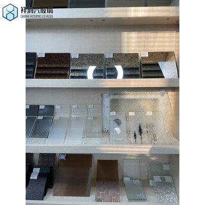 모루 패턴 유리 / 평면 닦은 가장자리 작업 / 고체 색상 / 4mm 6mm X1830X2440mm