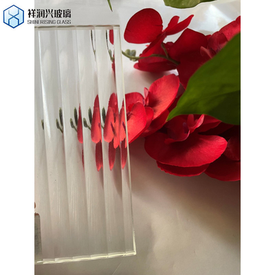 평면 사용자 정의 색조 유리 3mm ~ 8mm 롤링 유리 패턴 유리 조각 유리