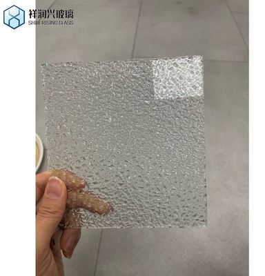 맑은 Canelado Moru 패턴 / 형상 / 굴린 유리 3.5mm 유리 색상 요구 사항