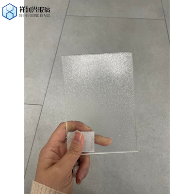 4mm 모루 플로라 밀레니엄 웨이브 다이아몬드 빗물 큐브 낮은 철 패턴 유리 장식용