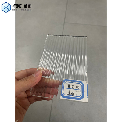 4mm 모루 플로라 밀레니엄 웨이브 다이아몬드 빗물 큐브 낮은 철 온화 등급 창문 패턴 유리