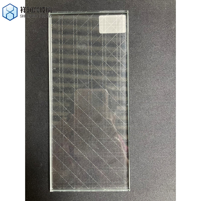 평평한 5mm 가늘게 닦은 유리 곡물 자물쇠