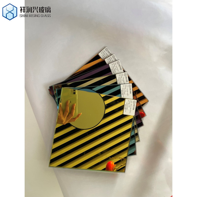 선택적 브론즈 회색 녹색 파란색 검은 색 색상 레이미네이트 기술로 색칠 된 플로트 글래스