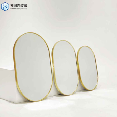 1.8mm 2mm 2.5mm 3mm 절단 크기 또는 일반 크기의 알루미늄 거울 유리 인테리어 디자인