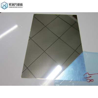 1.8mm 2mm 2.5mm 3mm 절단 크기 또는 일반 크기의 알루미늄 거울 유리 인테리어 디자인