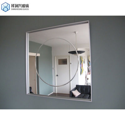 유리 프레임 재료 칭다오 4mm 두께 미러 댄스 홀 장식 벽 미러