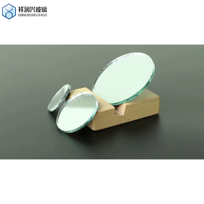 평면으로 닦은 가장자리 3-10mm 맑은 낮은 철색 반사성 온화 가루 유리판