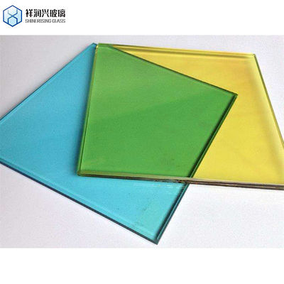 장식을 위해 5mm 6mm 10mm 12mm 유로 회색 반사성 색조 된 플로트 글래스