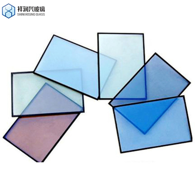 사용자 정의 파란색 분홍색 녹색 색상 플로트 글래스 3mm-12mm 두께 색칠 된 플로트 태양 반사 글래스