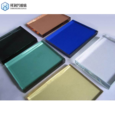 청동 녹색 파란색 회색 플로트 글래스 색상 색조 된 글래스 4mm 5mm 6mm 8mm 고체 색상