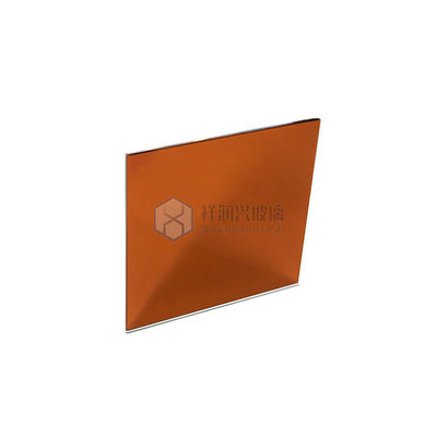 현대식 청동 금 유리 색상 거울 패널 색상 거울 유리 창문 유리