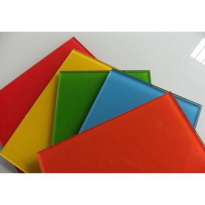 고객 선형 시즈로 색상 코팅을 위해 템퍼드 아이리즈 센트 디크로이크 유리판