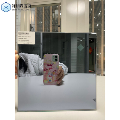알루미늄 은 거울 색상 색상 색조 된 색조 된 거울 유리 현대 T분리 벽