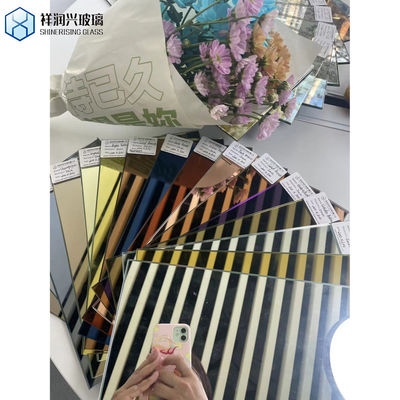 이중 코팅 색조 거울 2mm 3mm 4mm 5mm 6mm 컬러 맑은 알루미늄 거울 유리 장