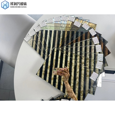 현대 스타일 장식 유리 거울 벽 패널