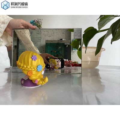 맞춤형 미술 장식 프레임 없는 맞춤형 디자인으로 고대 유리 거울 시트