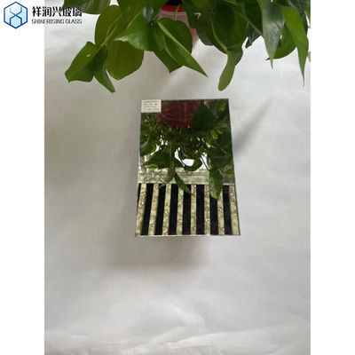 맞춤형 미술 장식 프레임 없는 맞춤형 디자인으로 고대 유리 거울 시트