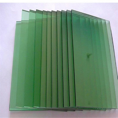 사용자 정의 컬러 글래스 5mm 6mm 8mm 반사성 블루 그린 색조 가열 된 유리