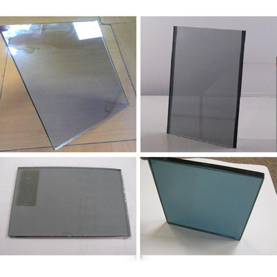 녹색 파란색 회색 청동 색상 건축 유리용 3mm-12mm 색조 된 플로트 글래스 선택