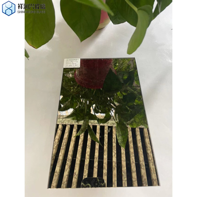 오락 손 거울 유리 고대 벽 거울 3mm 4mm 5mm 직사각형 모양