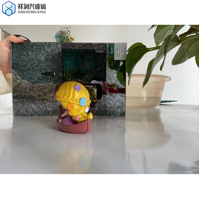 오락 손 거울 유리 고대 벽 거울 3mm 4mm 5mm 직사각형 모양