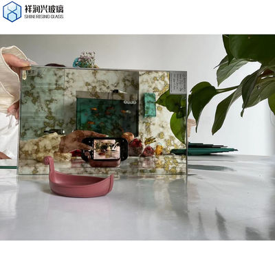 안티크 실버 디모거 터치 센서 LED 욕실 유리 거울