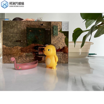평면 닦은 가장자리 직사각형 3/4/5/6mm 고대 거울 큰 거울 장식 유리