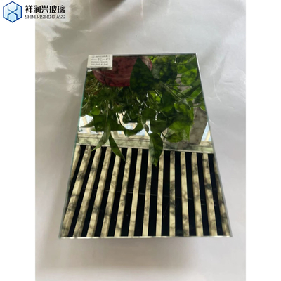 5mm 6mm 장식용 고대 거울 유리 벽 및 창문 외관 정교성
