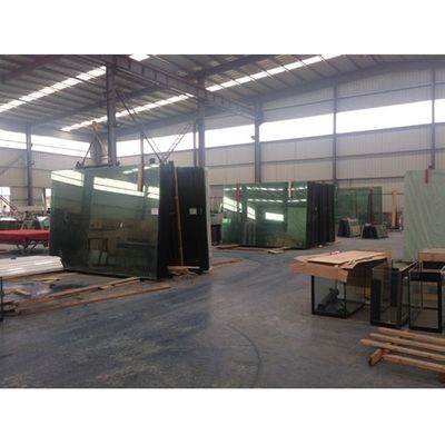 장판 CE 인증 Qingdao Low-E Triple Triplex 단열 된 정면 유리 패널