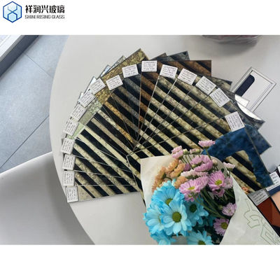 기술 laminated/insulated/patterned Antique Mirror Glass CE 인증 2mm/3mm/4mm