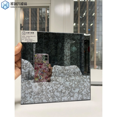유리 프레임 고대 거울 크기 / 벽 패널 장식 거울 평면 닦은 가장자리 작업