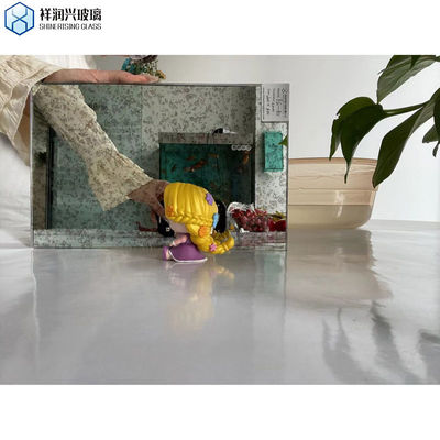 맞춤화 옵션 외관 장식용 고대 색조 금 은 거울 유리