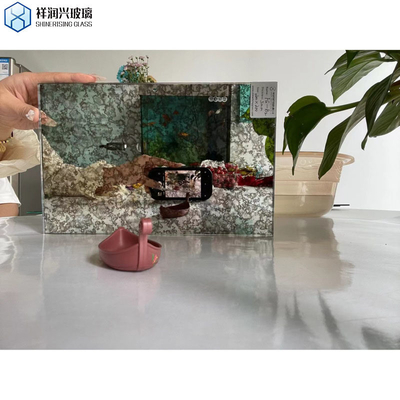 건축물 래미네이트 고대 은 거울 유리 벽 장식 3mm 4mm 5mm 6mm 8mm