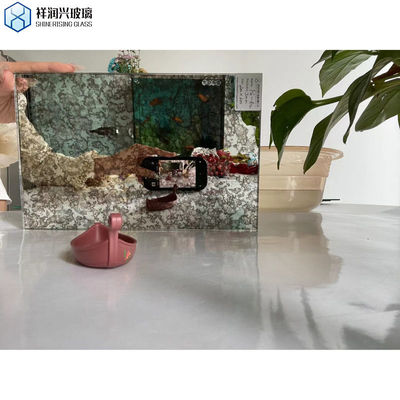 고저항성 보호 페인트 벽 장식용 고대 거울 사용자 정의 두께