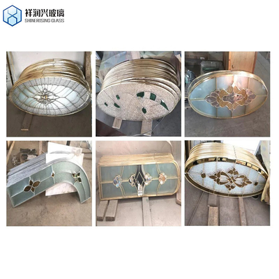 3mm-6mm CE 인증 선명한 모루 및 추가 선명한 모루 패턴 유리 플루트 패턴 유리
