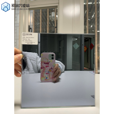맞춤형 컬러 플로트 미러 인테리어 디자인을 위한 장식적 색조 벽 미러