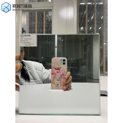 맞춤형 컬러 플로트 미러 인테리어 디자인을 위한 장식적 색조 벽 미러
