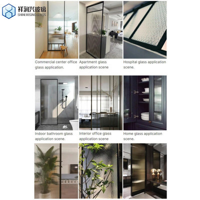 인테리어 장식용 맞춤형 패턴 유리 벽돌 색채 벽돌 ISO 인증