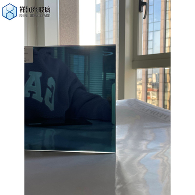 생동감 있는 오렌지 색조의 거울 유리 장판