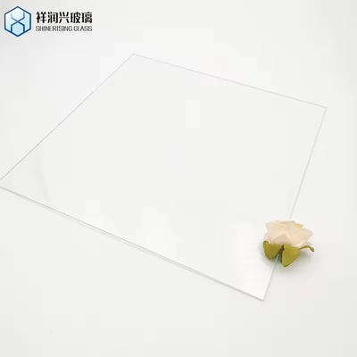 고객 요구 사항에 따라 3.2mm 4mm 계층으로 온화 낮은 철 mistlite 태양 유리