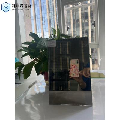 플로트 글래스 패널 금 회색 녹색 회색 청색 청동 색조 장식 거울 실외용 유리