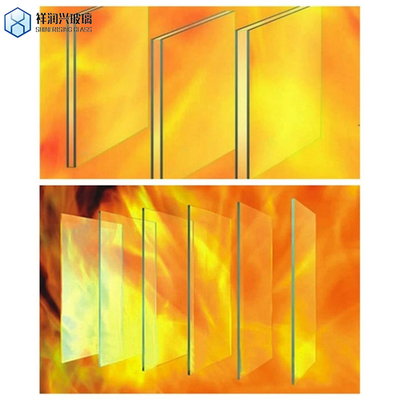 4mm 벽난로 문 열에 저항한 벽난로 세라믹 유리 고객의 요구 사항에 따라