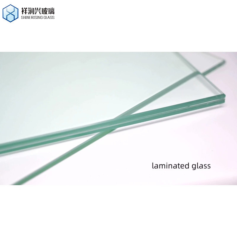 10mm 1.52 PVB 10mm 21.52mm 초명성 낮은 철 템퍼드 라미네이트 Vsg 안전 유리 야외용 5
