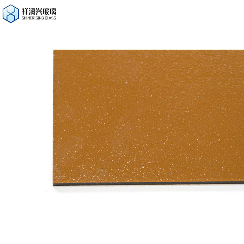 4mm 맑은 색조 화려한 장식 갈색 패턴 유리 건축 수요